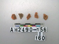 藏品(紅色夾砂陶片)的圖片